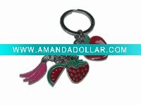Wholesale Fahion fruit shape of Key chain