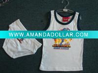 BOY VEST SET STOCK