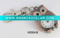 Wholesale Watch key chain, owl
