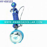 Key chain watch