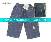 Wholesale 2011 summer fashion children jean pant