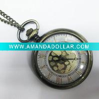 Wholesale necklace with watch