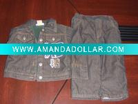 Demin Jacket and Trousers