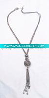 Wholesale in good taste silver elegant necklace