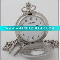 silver pocket watch IT0005