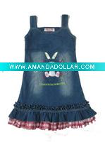 100% cotton Children dress