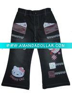 Wholesale Latest Cute children Jean pant 6447