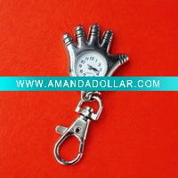 Wholesale new design keychain & chaining watch
