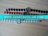 Lady watch, jewelry watch, colorful chain watch