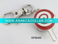 Wholesale Watch key chain, lollipop