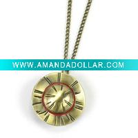 2011 New designe hat watch necklace NKE8033
