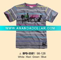 Wholesale yarn-dyed t-shirt