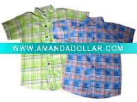 Wholesale garment stock/shirt /children shirt