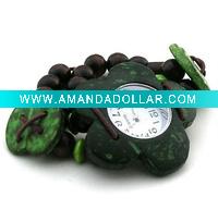 Wholesale Fashion coconut watches bracelets