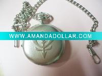 Wholesale pocket watch with metal chain