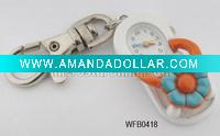 Wholesale Watch key chain, slipper