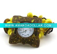 Wholesale Fashion coconut watches bracelets
