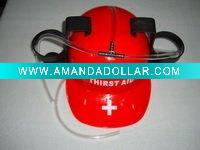 Drinking beer helmet