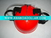 Wholesale Fashion plastic beer Helmet