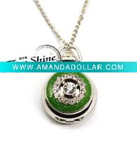 Wholesale Fashion Pocket Watch In Oil Dripping Cap With Shiny Crystal _D00382o
