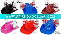 Wholesale cowboy beer hat