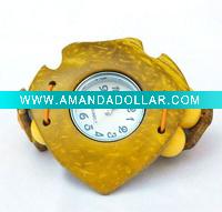 Wholesale Fashion coconut watches bracelets