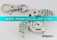 Watch key chain, owl
