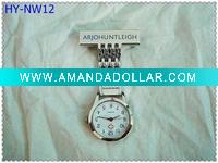 Quartz nurse watch with engraved logo
