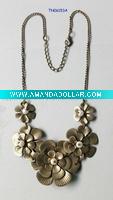 Wholesale flower chain necklace jewelry