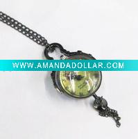 watch pendant necklace