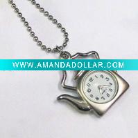 watch pendant necklace