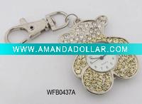 Watch key chain, little bear