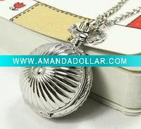 Wholesale Fashion Hot Sale Alloy Ball Watch Necklace
