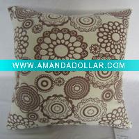 microfiber floral embossing cushion