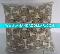microfiber floral embossing cushion