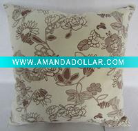 microfiber floral embossing cushion
