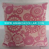 microfiber floral embossing cushion