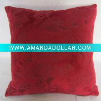 Wholesale microfiber floral embossing cushion