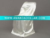 Wholesale satin chair cover