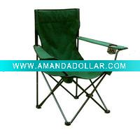 Wholesale portable fishing chair,fabric with cup holders and carry bag