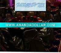 Wholesale HOT SELL poly chair cover, banquet chair cover, folding chair cover