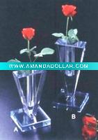 acrylic flower vase