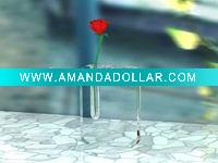 Clear Acrylic vase