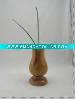 Natural bamboo vase