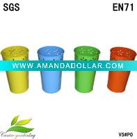 Wholesale metal high 8" vase