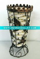 Wholesale Rhombic Metal Flower Vase