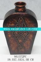 Wholesale metal vase with nail head design