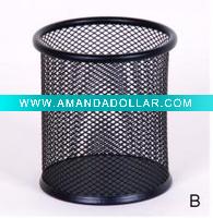 Wholesale metal mesh pen holder(JM802), pencil vase,office stationery set