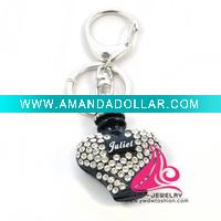 Wholesale Fashion vase shape metal keychain