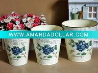 iron flower vase